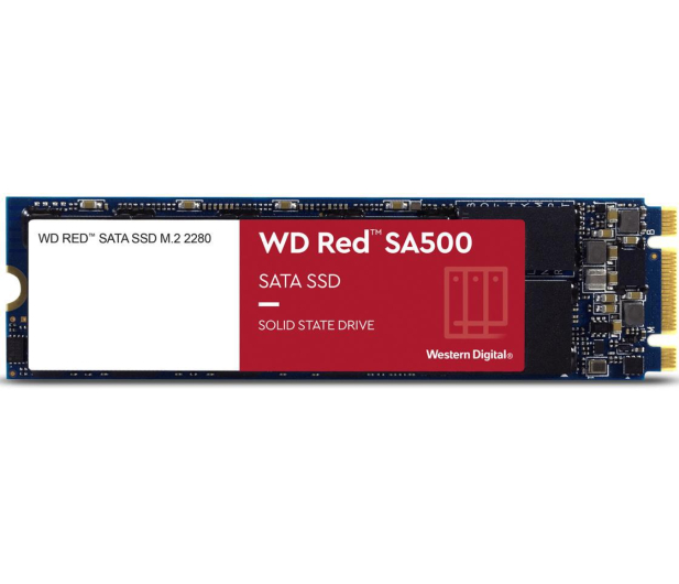 Sandisk 2TB M.2 SATA SSD Red SA500 - 525243 - zdjęcie